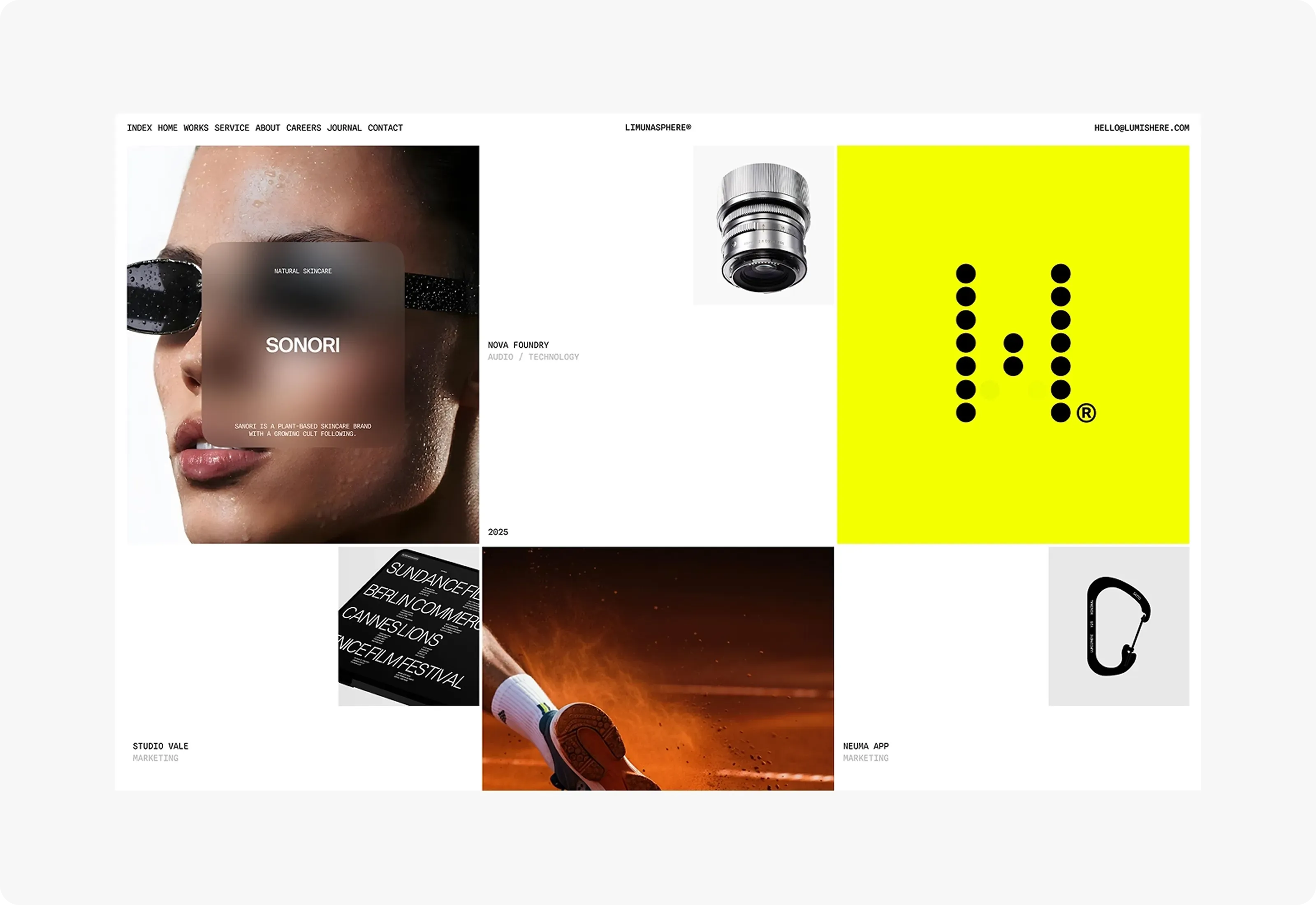 Luminasphere — Premium Template For Agency